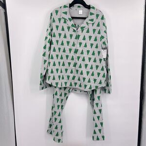 Hanna Andersson Tannanbaum 2pc Pj Set‎ NWOT Sz XL